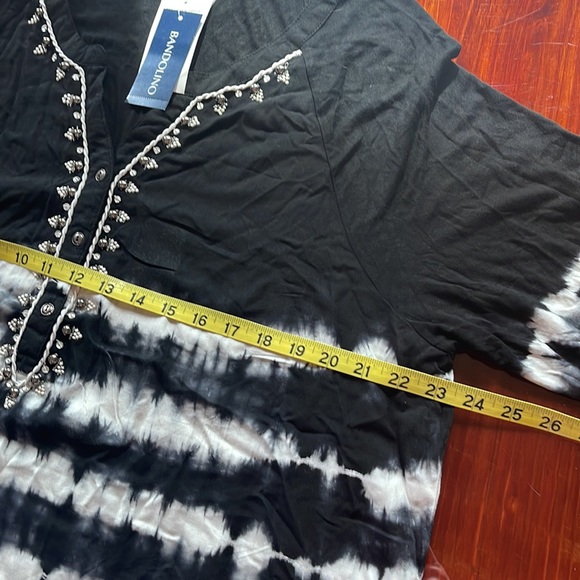 XXL Bandolino Black and white beaded top. - Picture 11 of 13